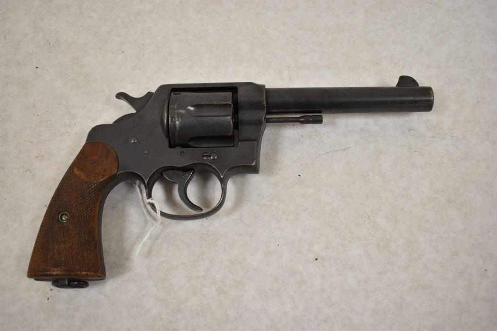 Gun. Colt New Service 455 Eley Revolver