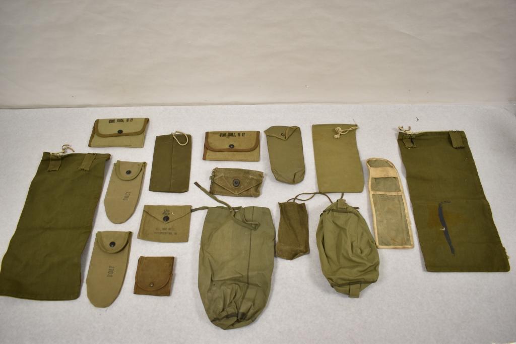 Mixed Military Bags and Pouches