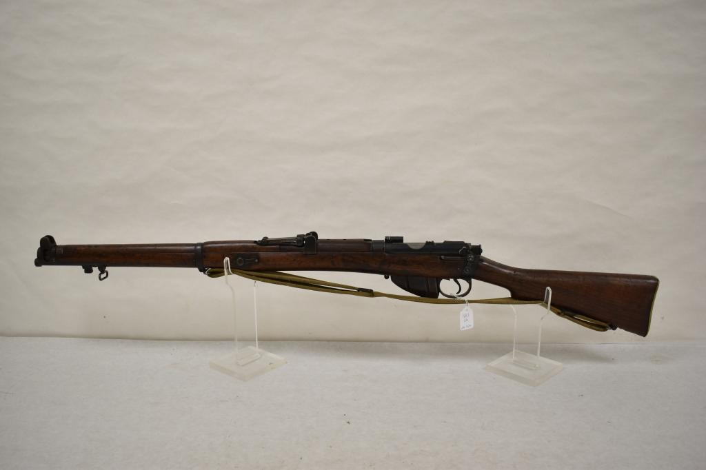 Gun. Enfield 1905 303 Cal. Rifle with Canvas Sling