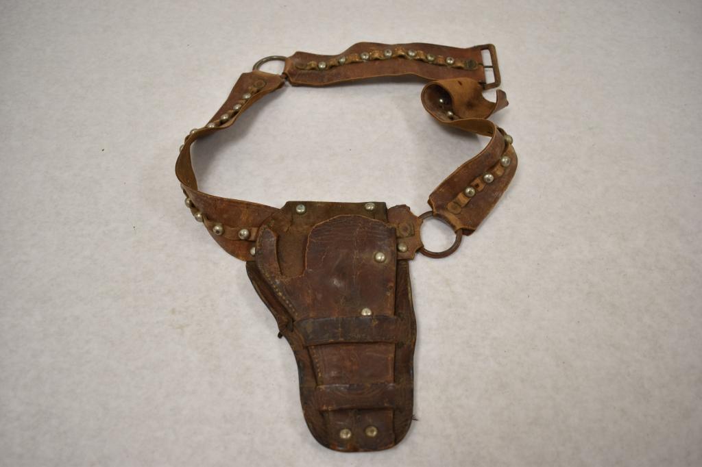 Seven Leather Holsters and Belts