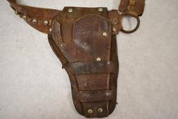 Seven Leather Holsters and Belts