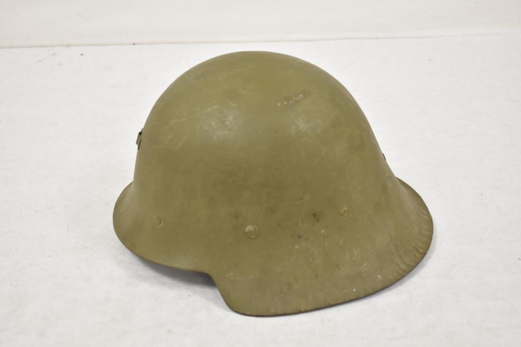 WWII Spanish Military Combat Helmet