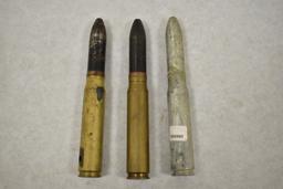 Three 20 MM Dummy Rds.