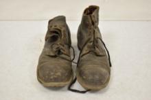 German. WWII Wehrmacht Leather Ankle Boots