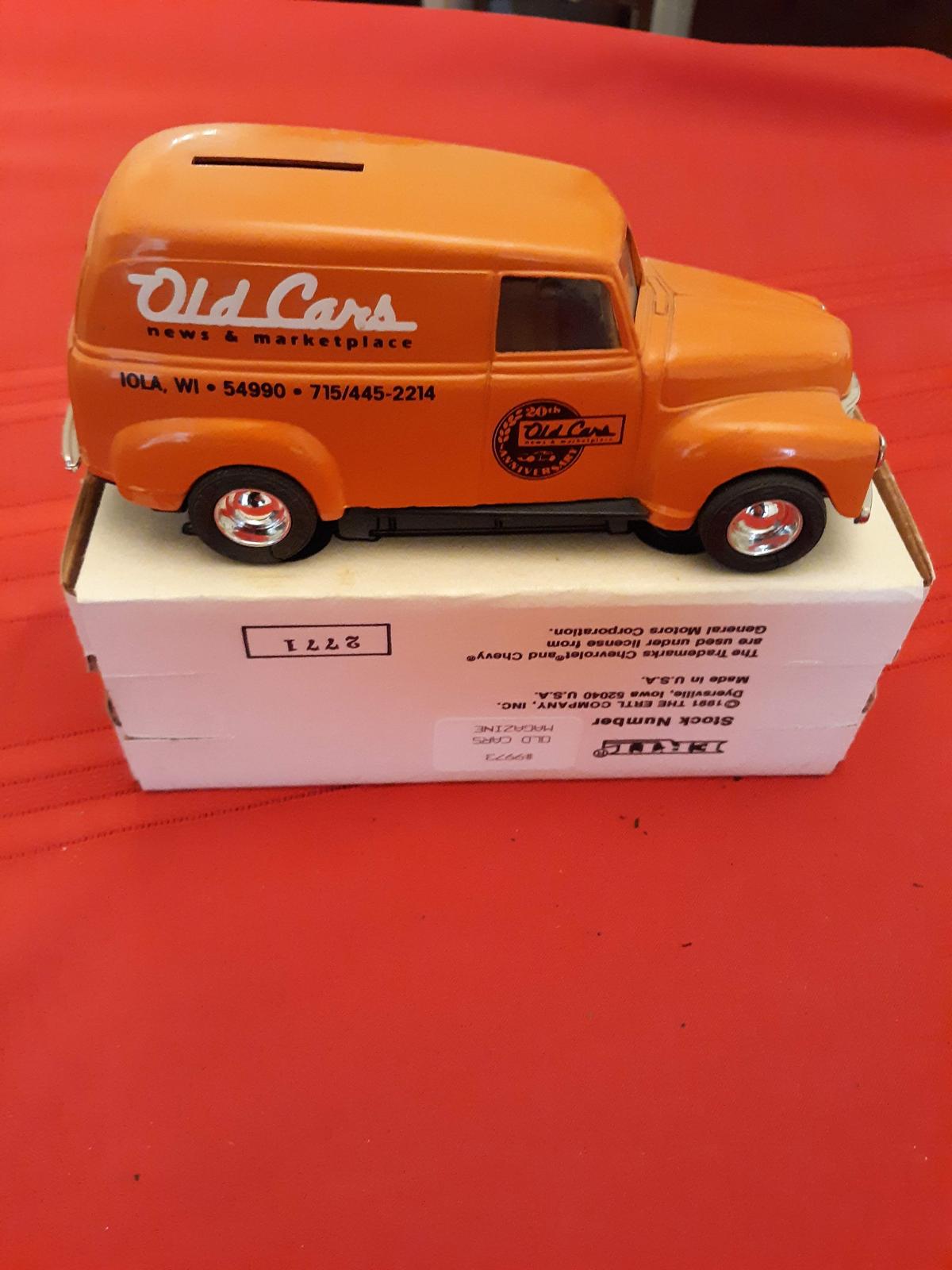 Ertl Old Cars toy bank