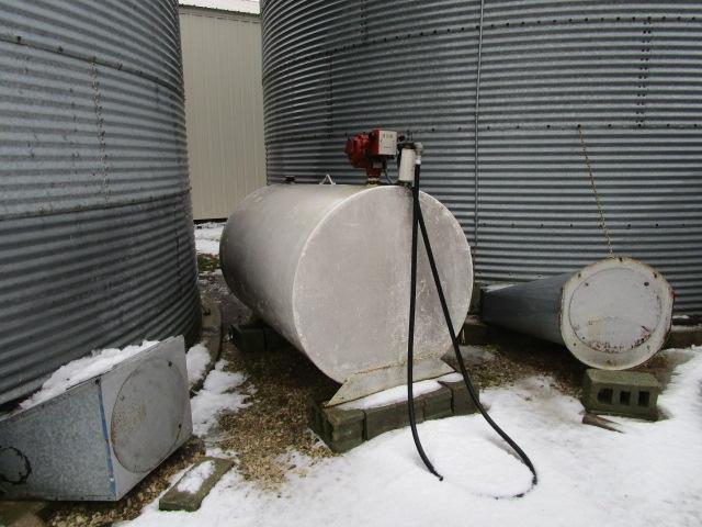 500 gallon gasoline tank