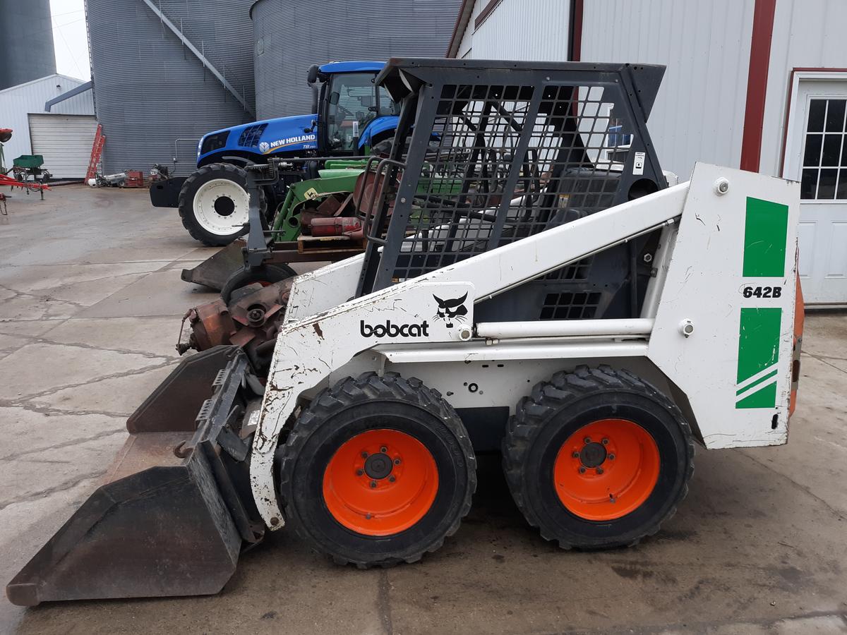 1991 Bobcat 642B Skidloader