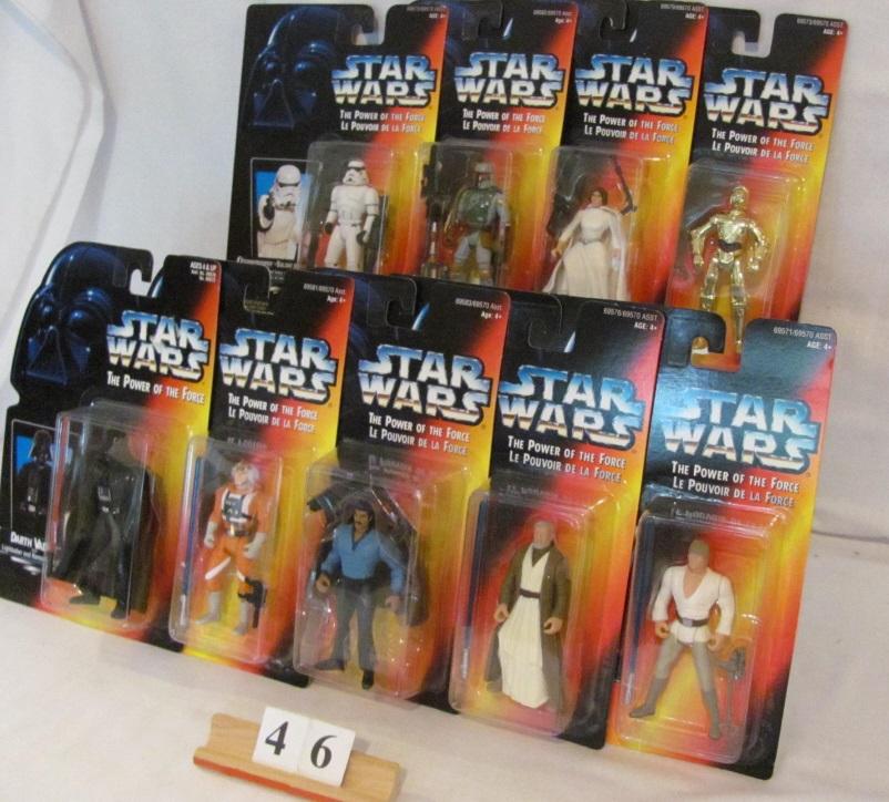 1 lot, 11 in lot, STAR WARS, assorted figures