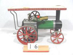 1 in lot, Mamod Steam Tractor and fuel box