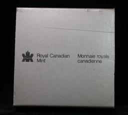 1982 Regina Centennial Proof Canadian Silver Dollar $1 in orig box