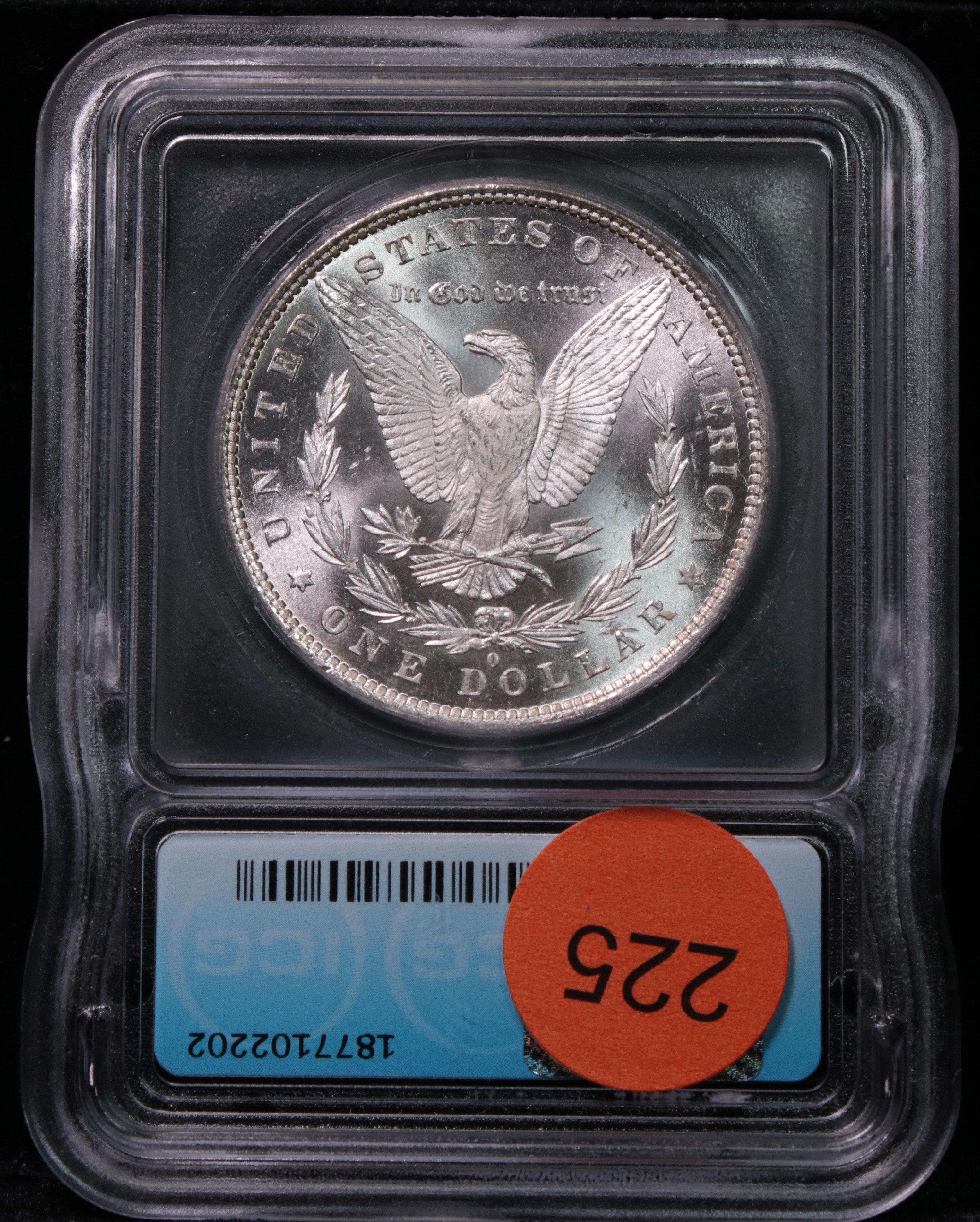 ***Auction Highlight*** 1881-o Morgan Dollar $1 Graded ms65+ by ICG (fc)