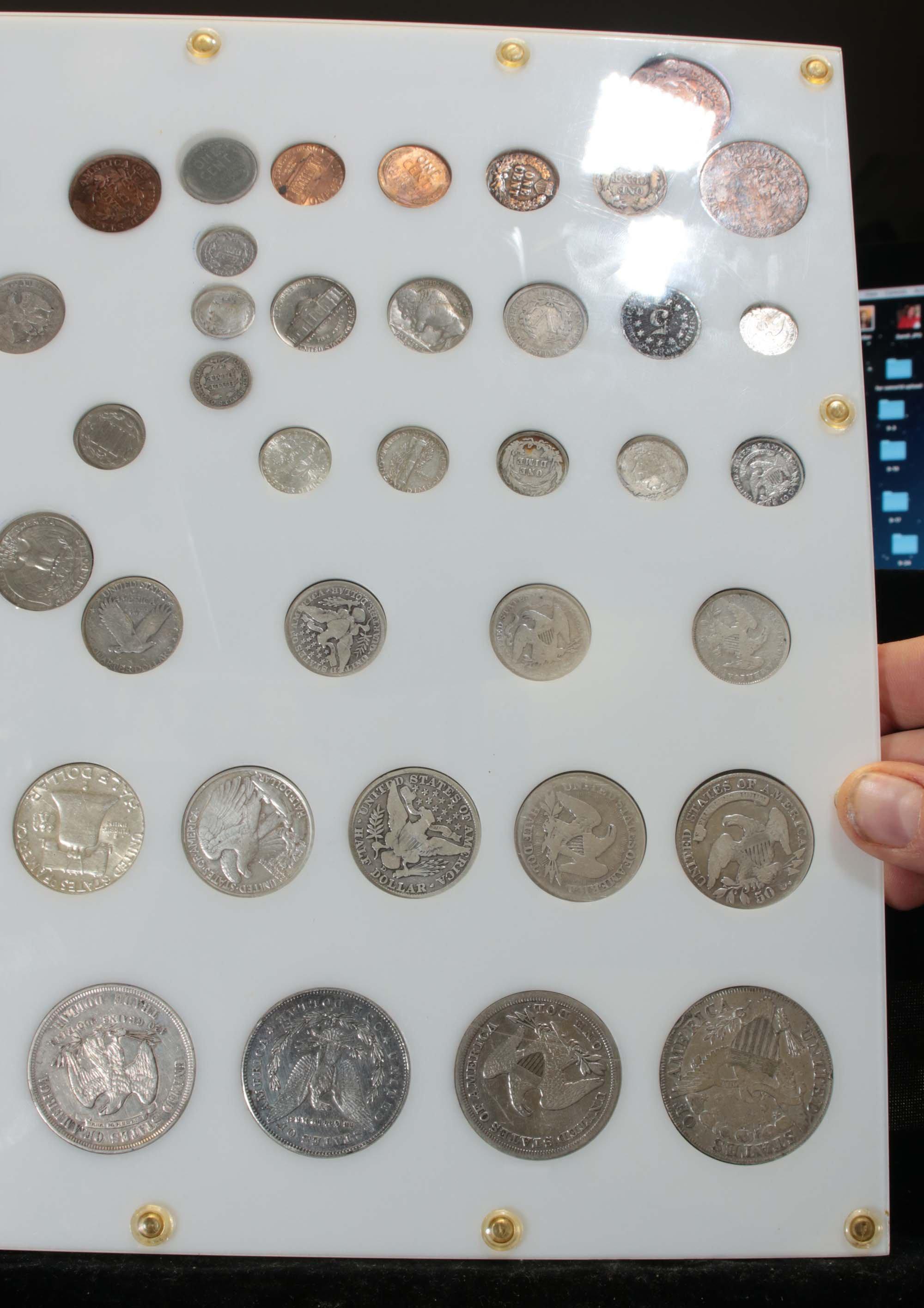 ***Auction Highlight*** United States Type Coin Set (42) pieces mostly silver (fc)