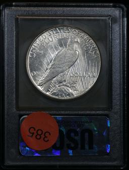 ***Auction Highlight*** 1925-s Peace Dollar $1 Graded Choice Unc by USCG (fc)