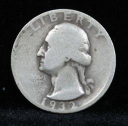 1932-s Washington Quarter 25c Grades vg, very good