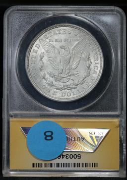 ANACS 1921-p Morgan Dollar $1 Graded au58 by Anacs