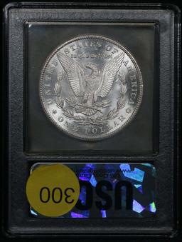 ***Auction Highlight*** 1893-cc Vam 2 LDS  Morgan Dollar $1 Graded Choice+ Unc by USCG (fc)