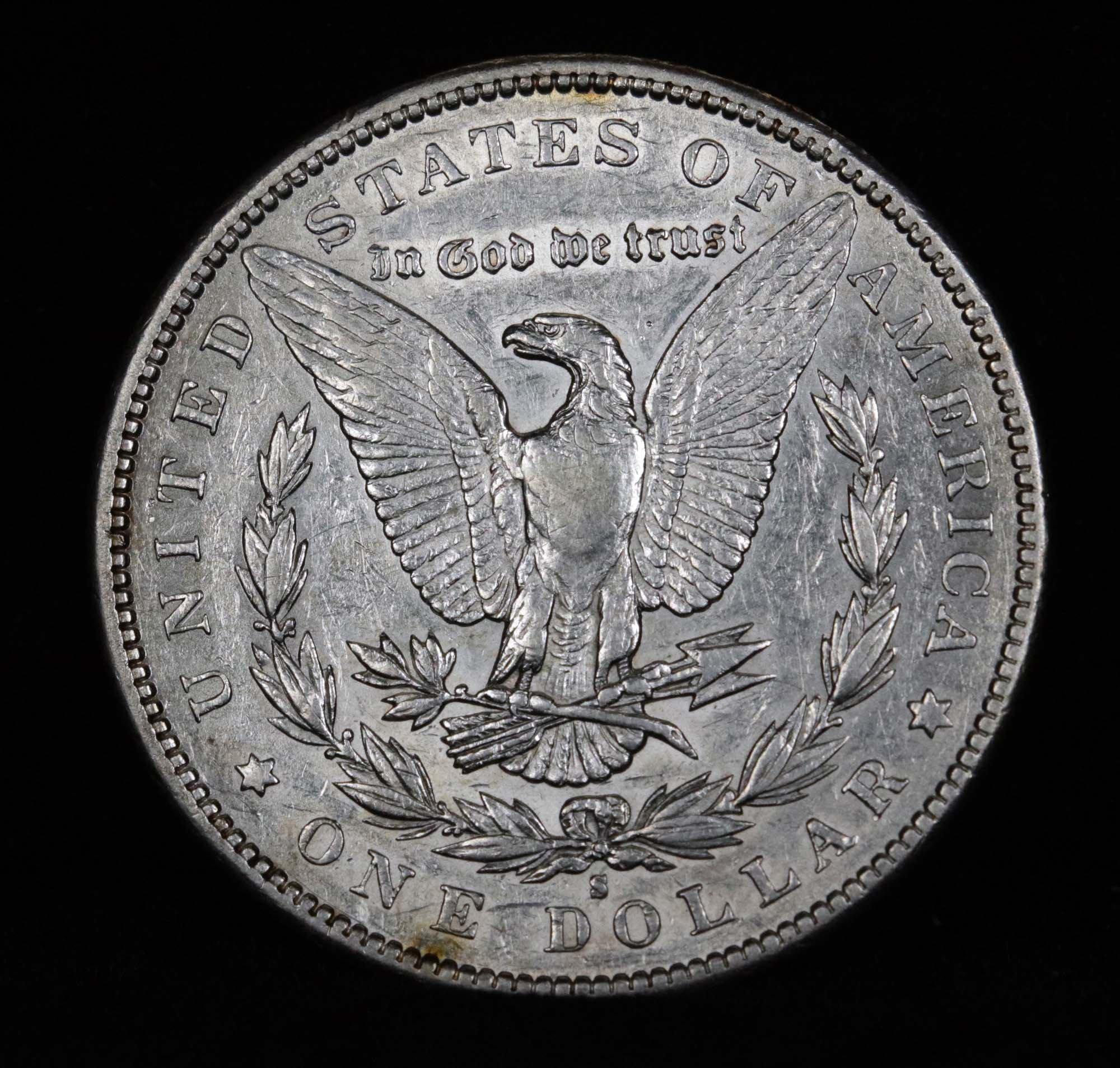 Much better Date 1897-s Morgan Dollar $1 Blast white Grades Choice AU/BU Slider