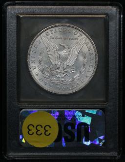 ***Auction Highlight*** Tough date 1891-cc Morgan $1 Graded Choice Unc by USCG strong strike (fc)