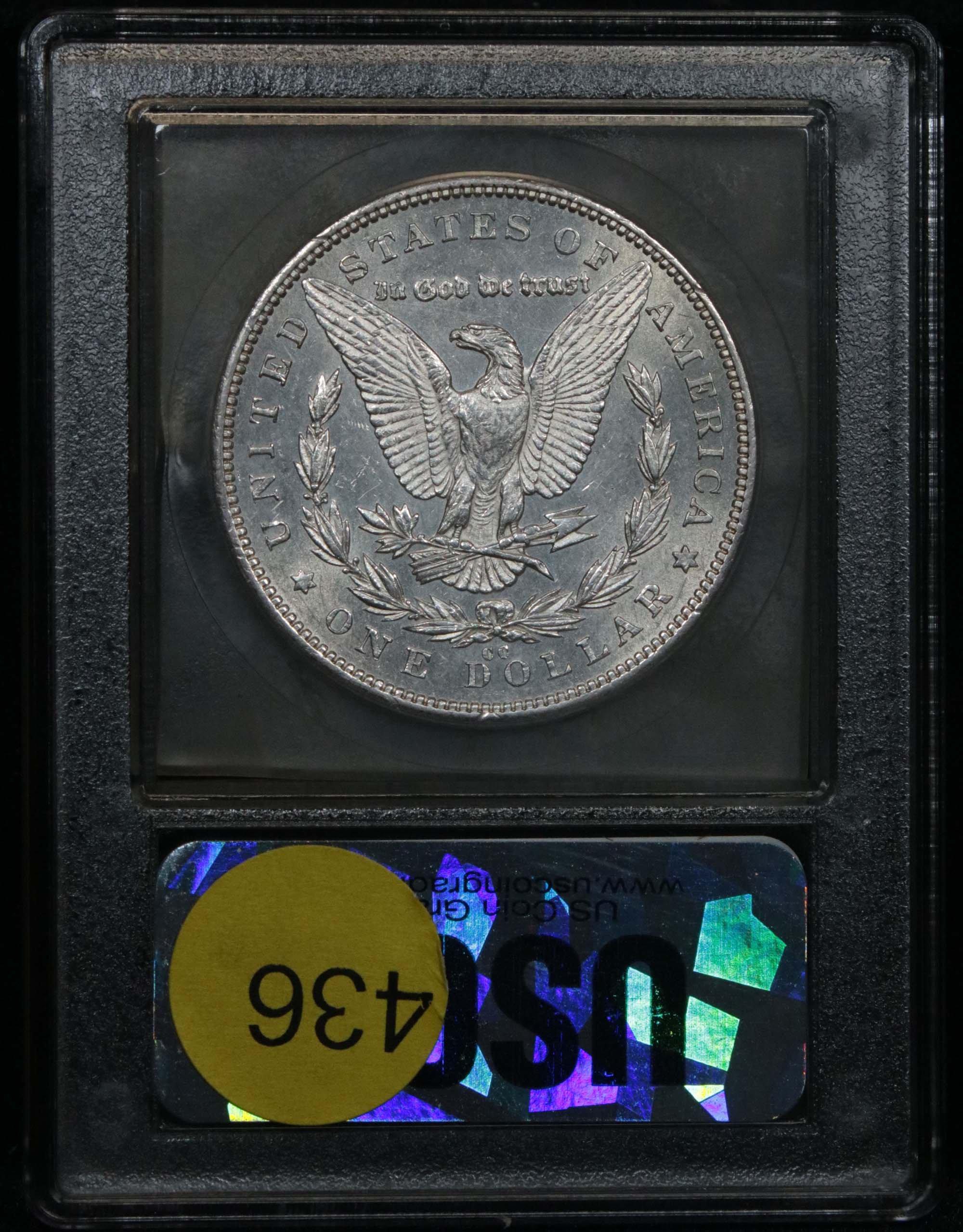 ***Auction Highlight*** 1892-cc Morgan Dollar $1 Graded Choice Unc PL by USCG (fc)