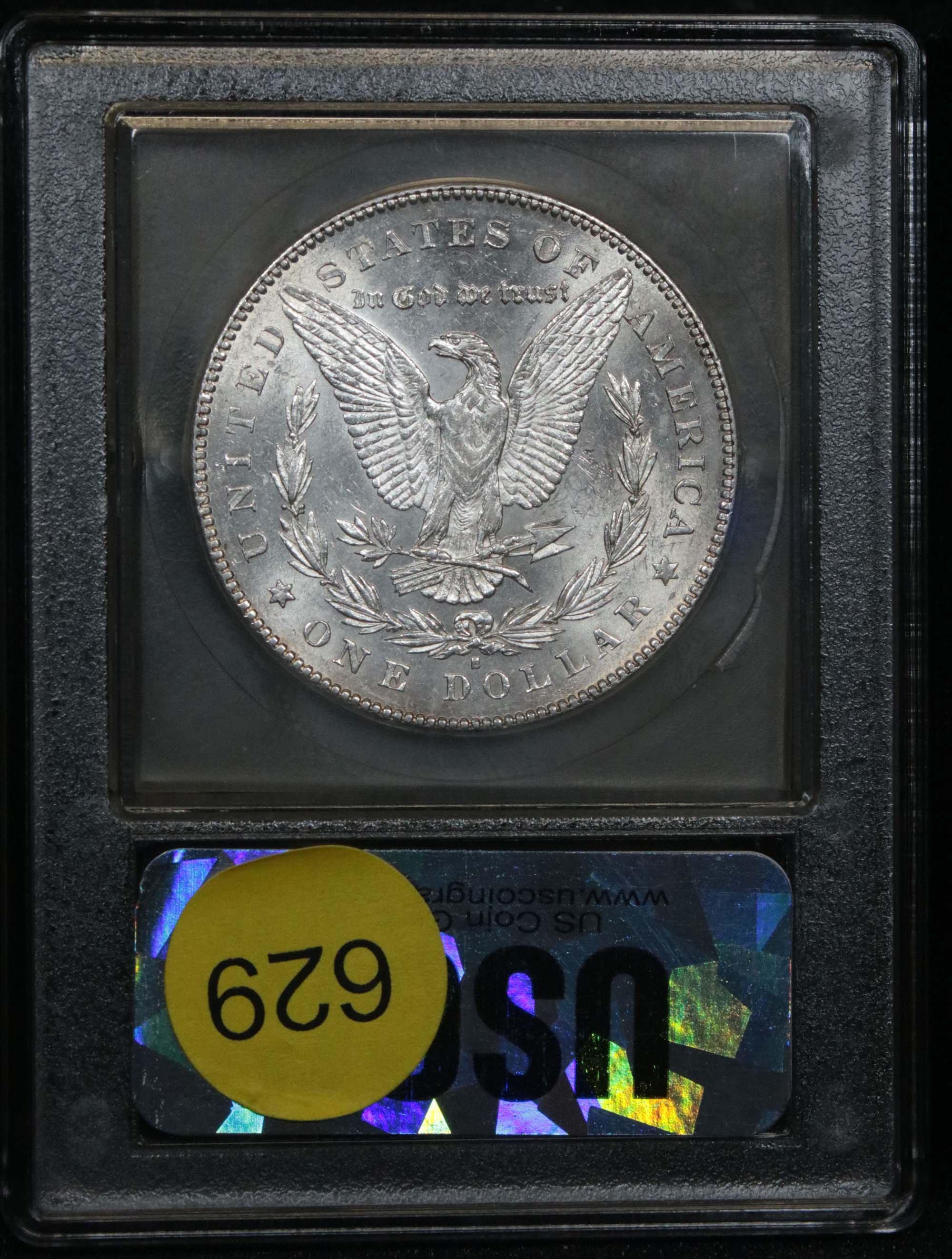 ***Auction Highlight*** ultra rare Top 100 1879-s Rev '78 Morgan Dollar $1 Grades Choice+ Unc (fc)