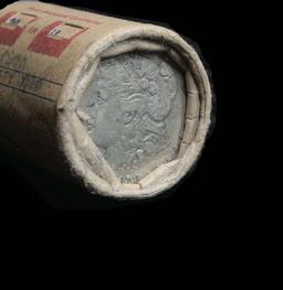 ***Auction Highlight*** Morgan dollar roll ends 1878 & 'cc', better than avg circ Morgan $1 (fc)