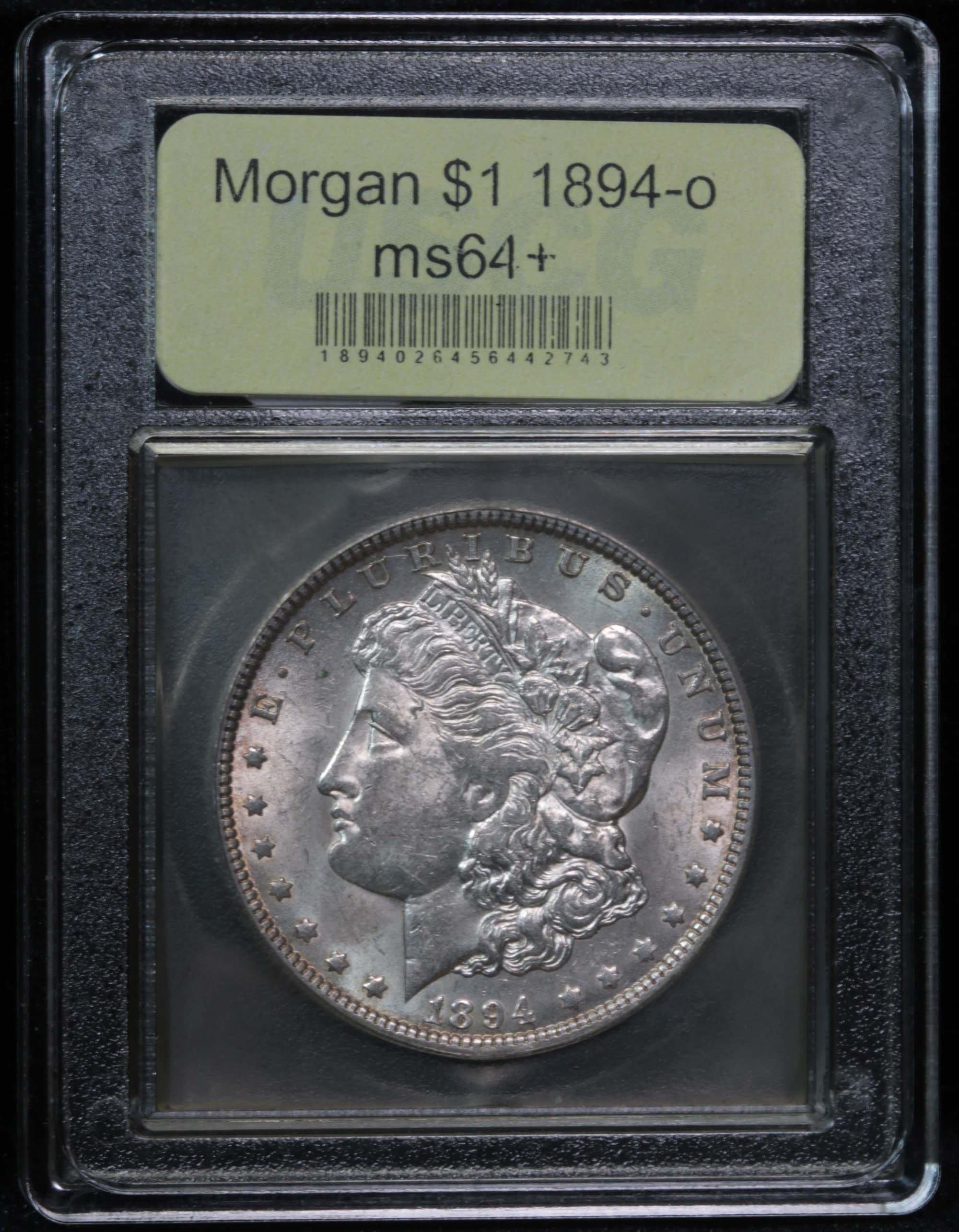 ***Auction Highlight*** 1894-o Morgan Dollar $1 Graded Choice+ Unc by USCG (fc)