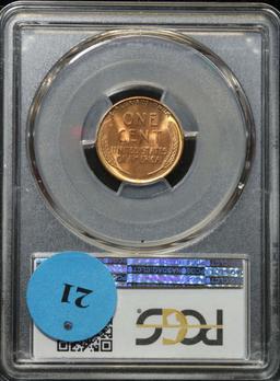 PCGS 1940-s Lincoln Cent 1c Graded ms66 rd by PCGS