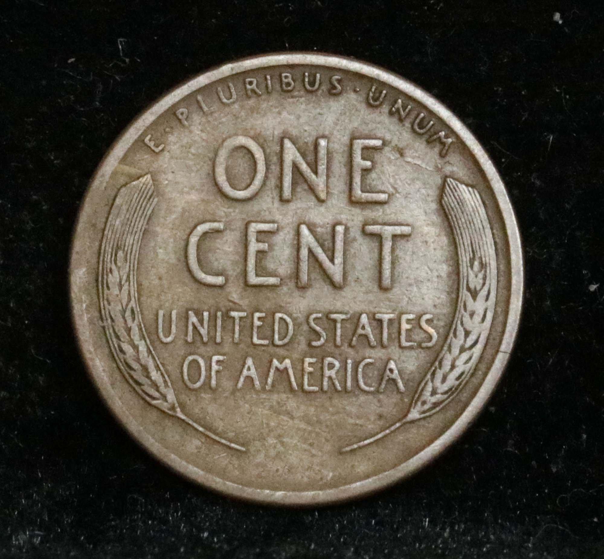 1914-s Lincoln Cent 1c Grades xf