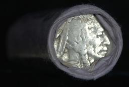Roll of Buffalo Nickels, 1916 & 'd' Mint Ends