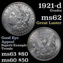 1921-d Morgan Dollar $1 Grades Select Unc