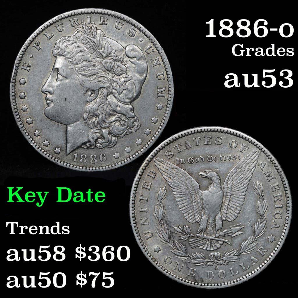 1886-o Morgan Dollar $1 Grades Select AU