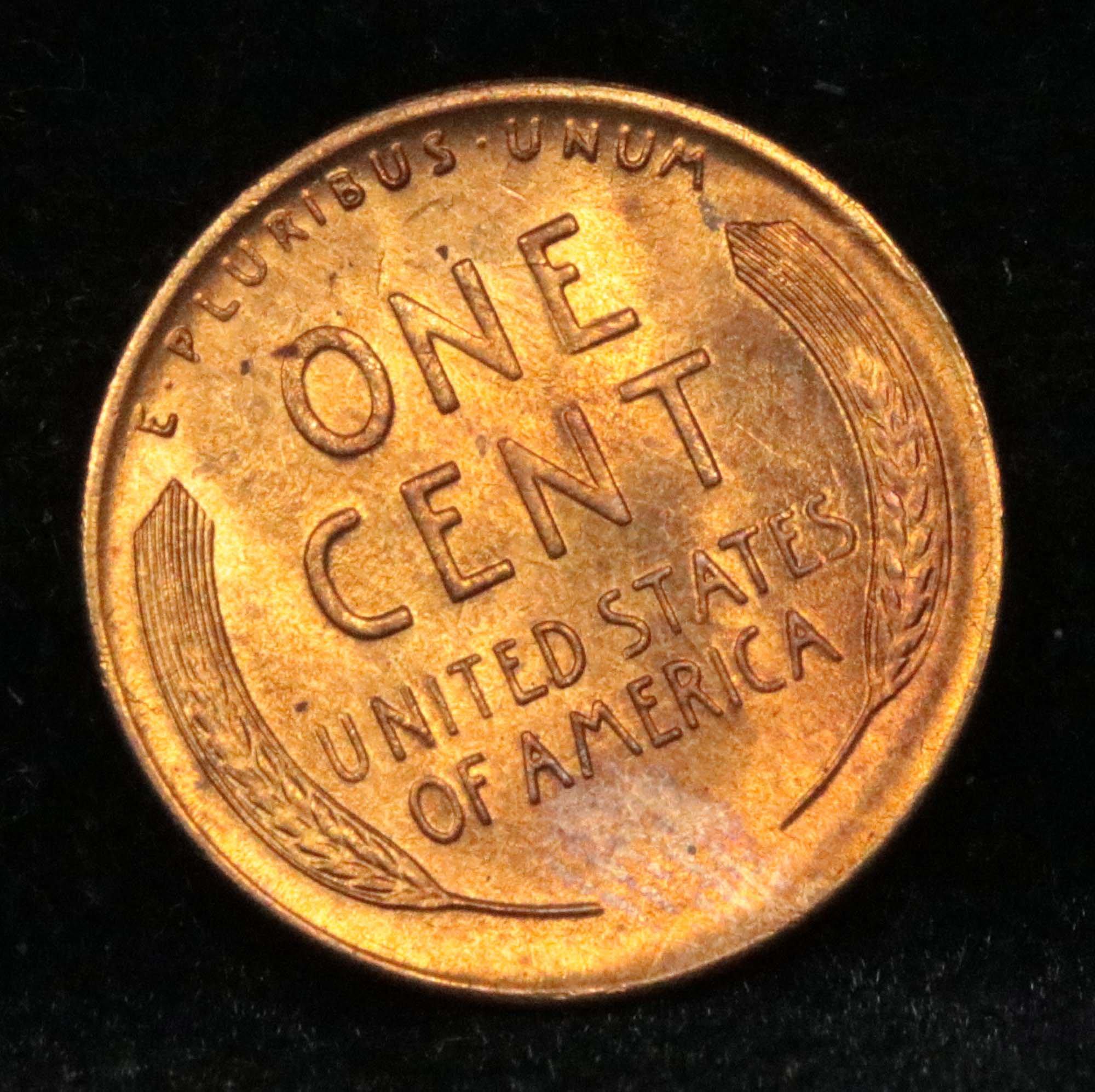 1947-s Lincoln Cent 1c Grades GEM Unc RD