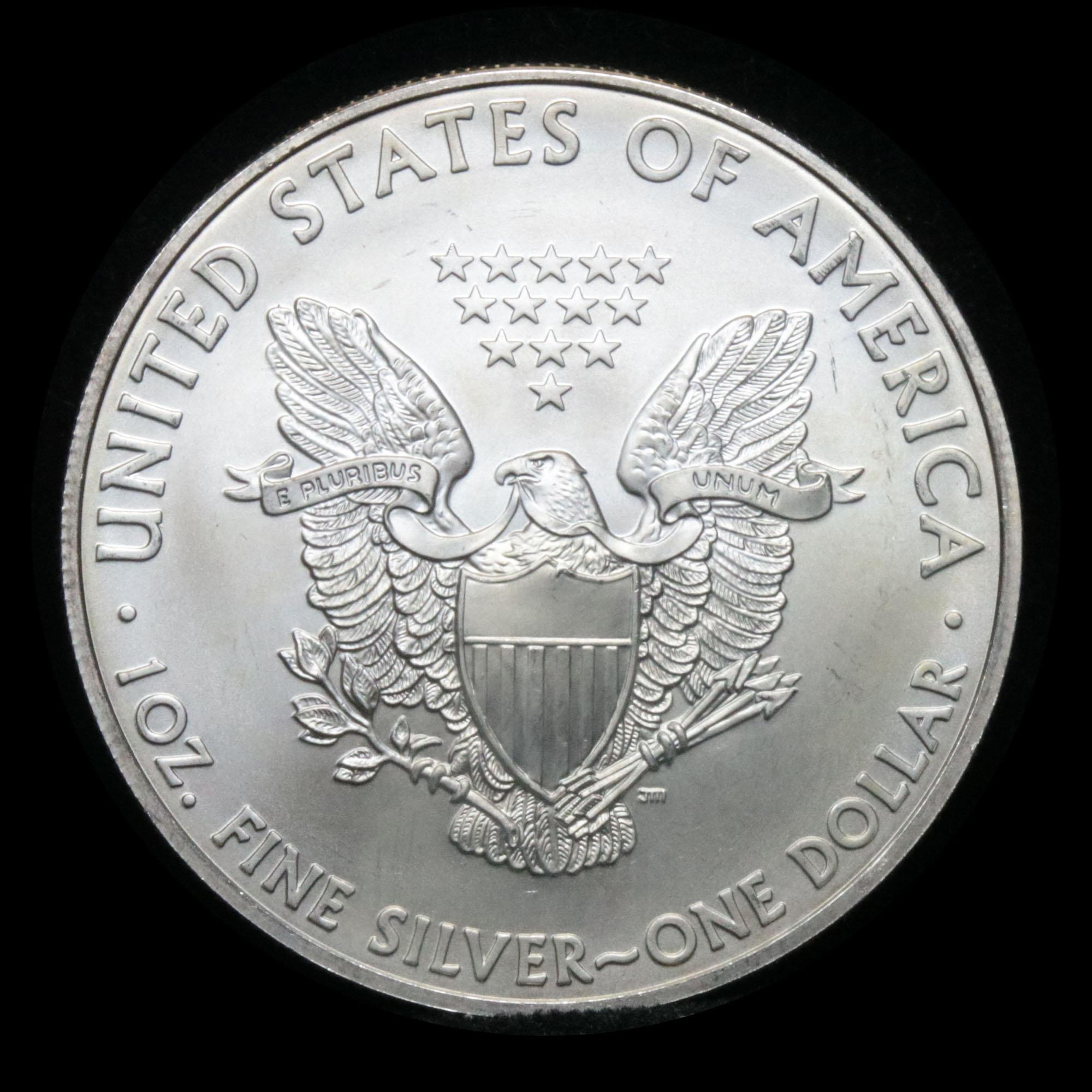 2009 Silver Eagle Dollar $1 Grades GEM++ Unc