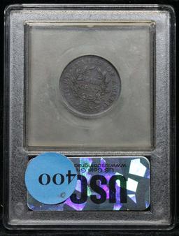 ***Auction Highlight*** 1804 Draped Bust Half Cent 1/2c Graded xf+ by USCG (fc)