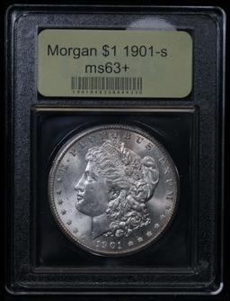 1901-s Morgan Dollar $1 Graded Select+ Unc by USCG