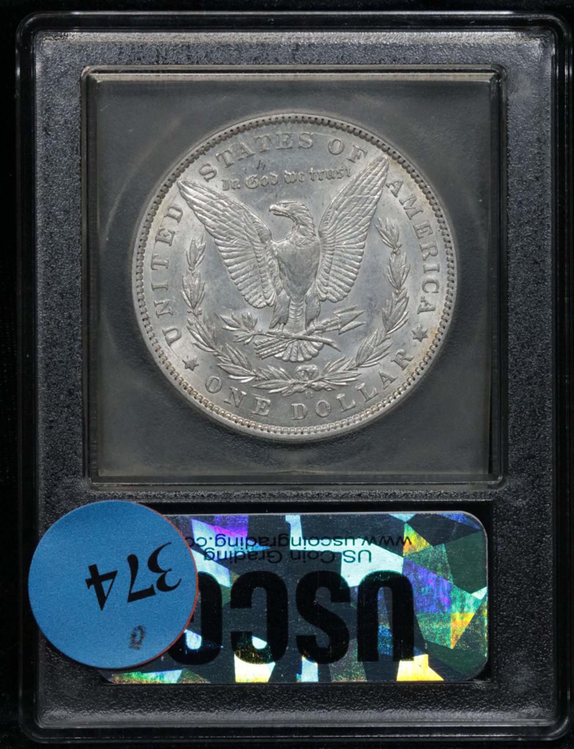 ***Auction Highlight*** 1897-o Morgan Dollar $1 Graded Select+ Unc by USCG (fc)