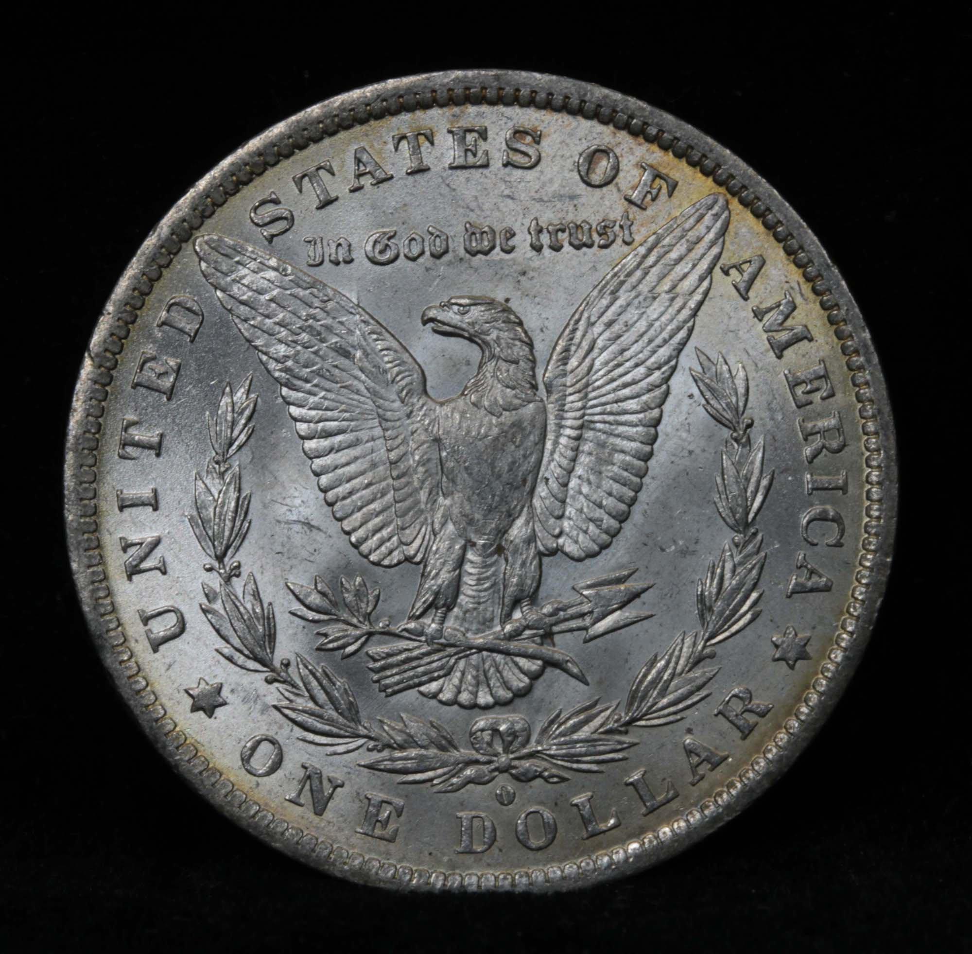 1884-o Morgan Dollar $1 Grades Choice Unc