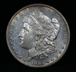 ***Auction Highlight*** 1884-s Morgan Dollar $1 Graded Select+ Unc by USCG (fc)