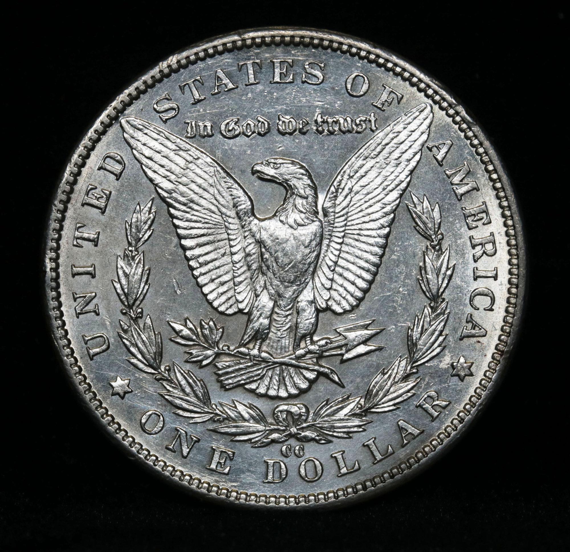 ***Auction Highlight*** 1890-cc Morgan Dollar $1 Graded Select Unc PL by USCG (fc)