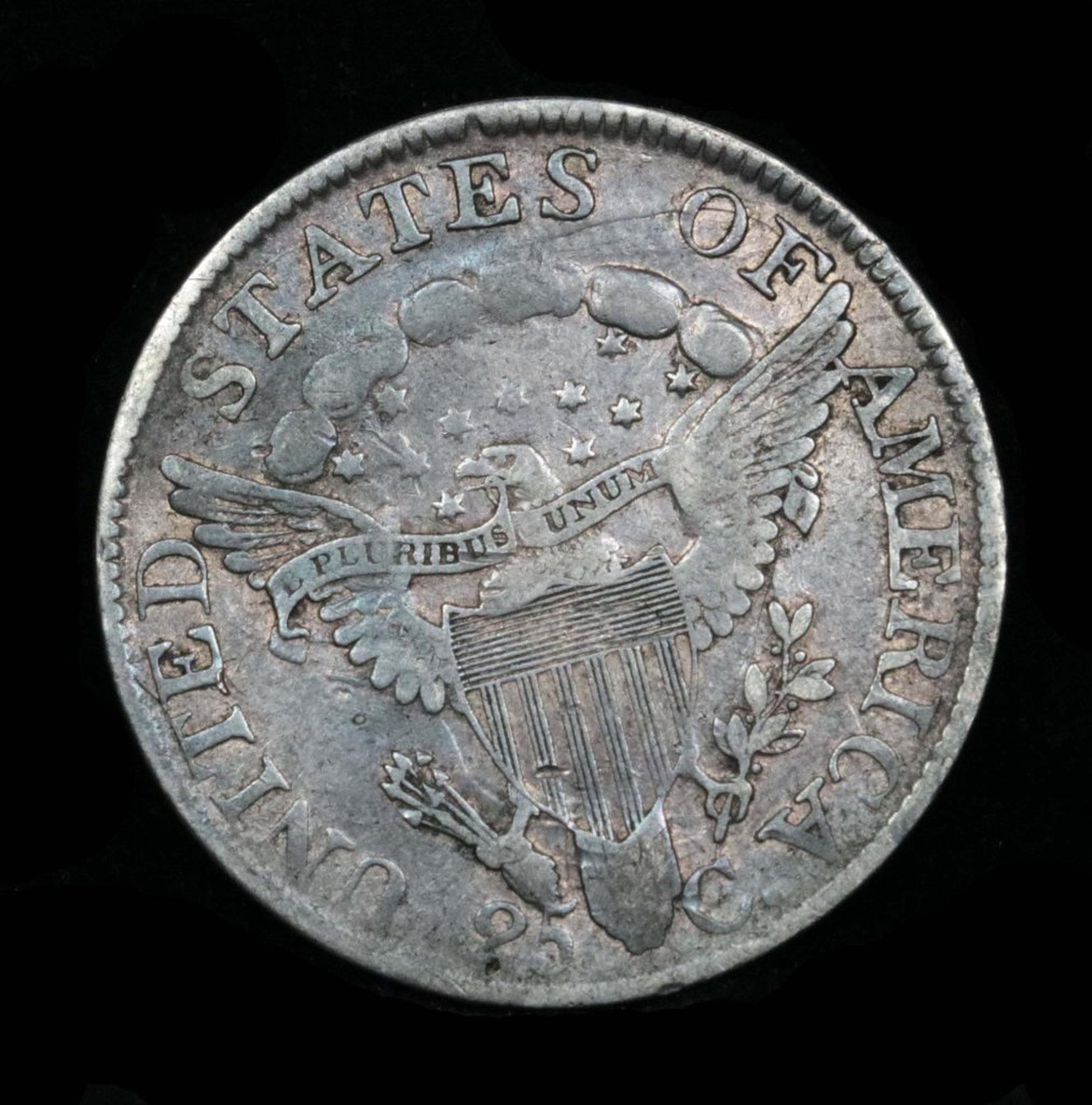 ***Auction Highlight*** 1805 Draped Bust Quarter 25c Graded vf++ by USCG (fc)