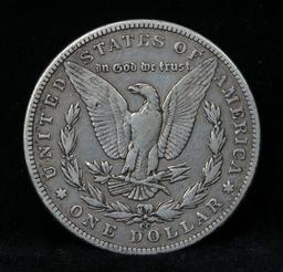 ***Auction Highlight*** 1889-cc Morgan Dollar $1 Graded vf++ by USCG. King