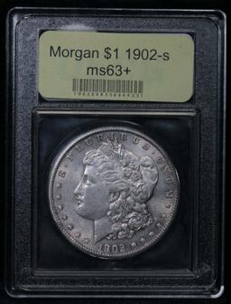 1902-s Morgan Dollar $1 Graded Select+ Unc by USCG