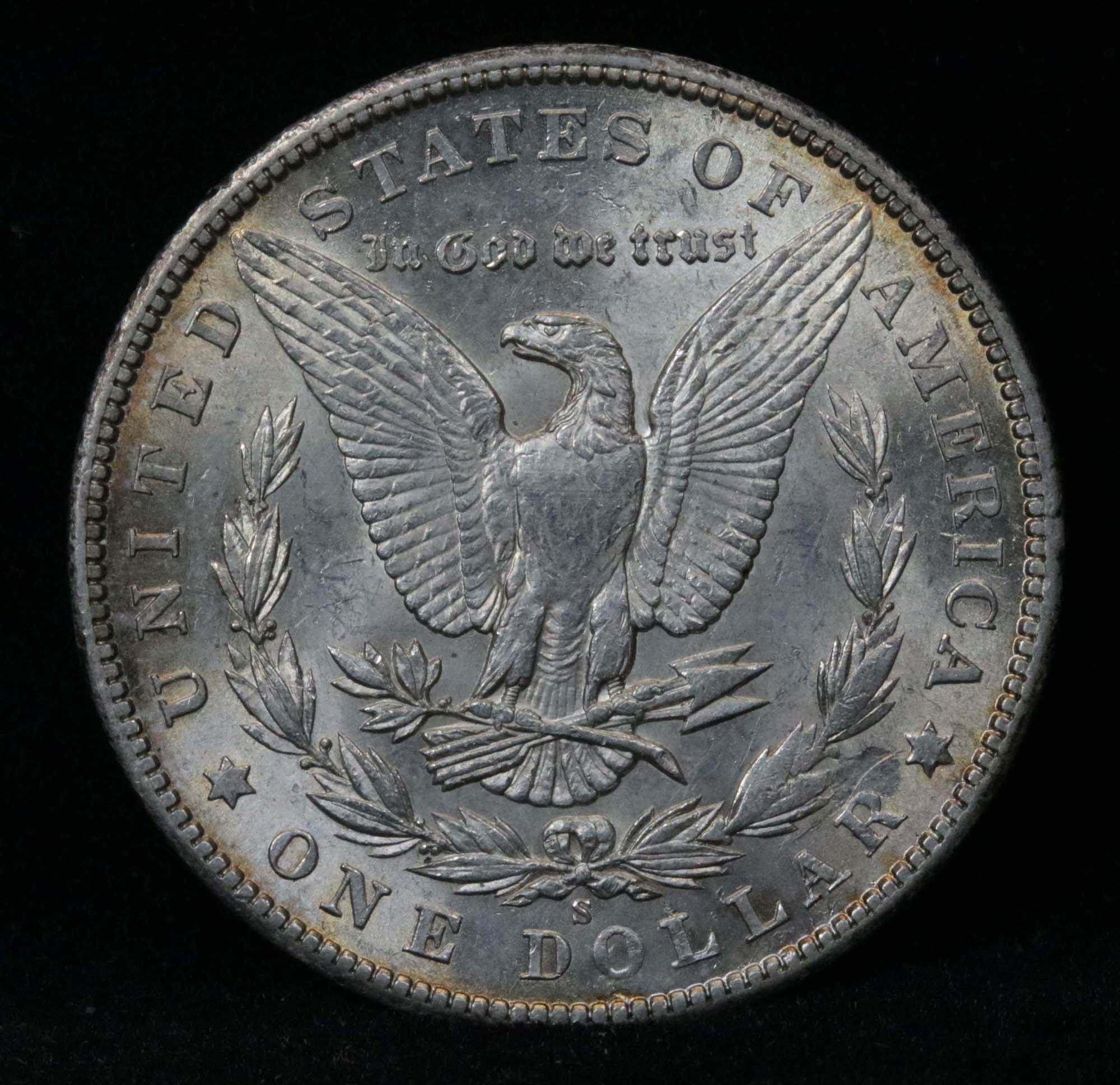 1902-s Morgan Dollar $1 Graded Select+ Unc by USCG