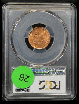 PCGS 1953-p Lincoln Cent 1c Graded ms65 rd By PCGS