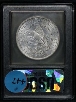 ***Auction Highlight** Ultra rare rotated die 1886-o Morgan Dollar $1 Graded Select Unc by USCG (fc)