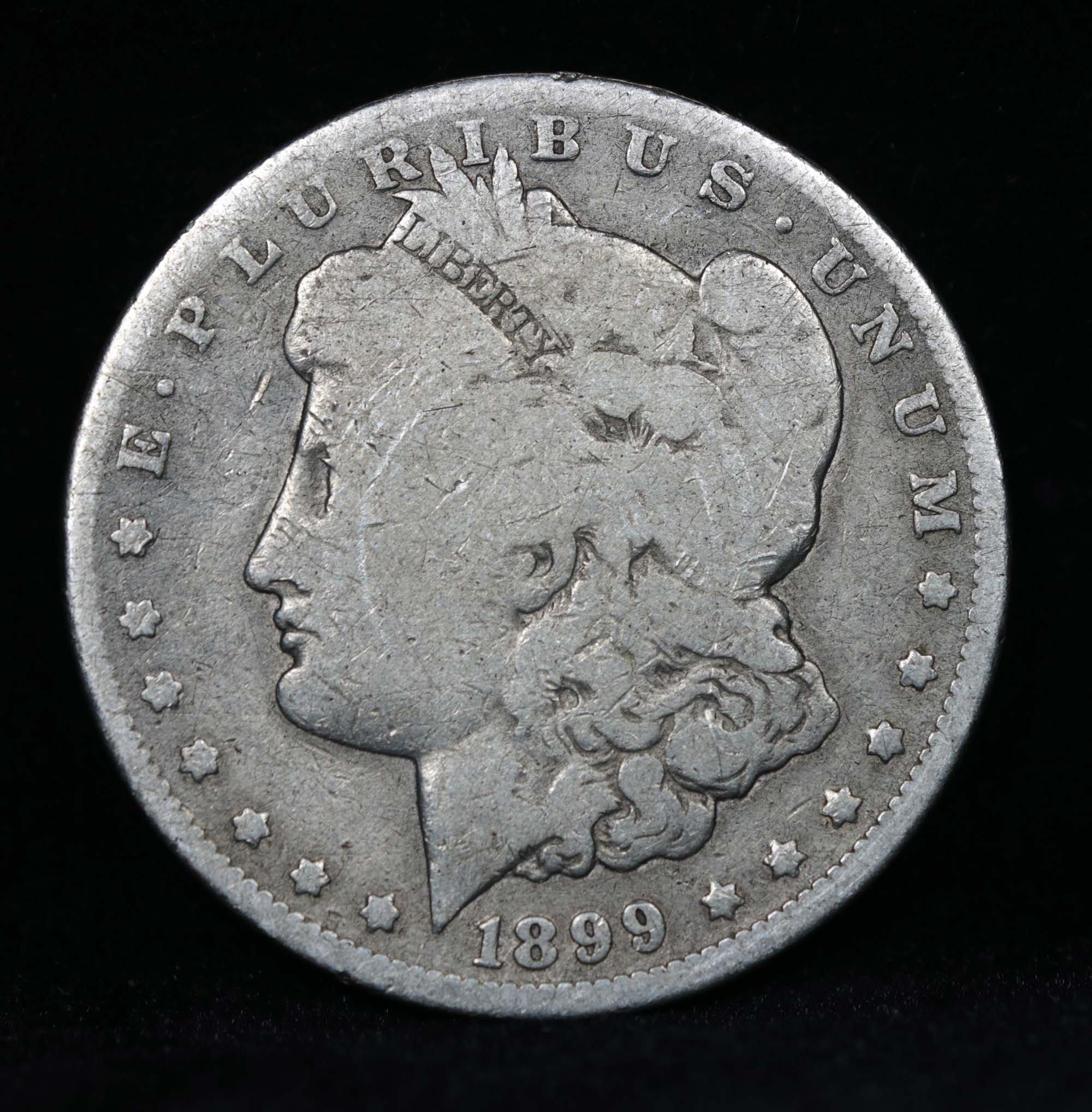 1899-o Micro o Morgan Dollar $1 Grades vg, very good