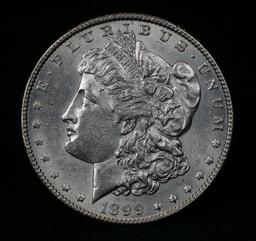 1899-p Morgan Dollar $1 Graded Select+ Unc by USCG. The 1899-p is one of th