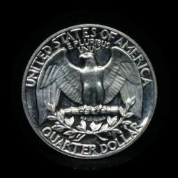 1963 Proof Washington Quarter 25c Grades pr65 CA