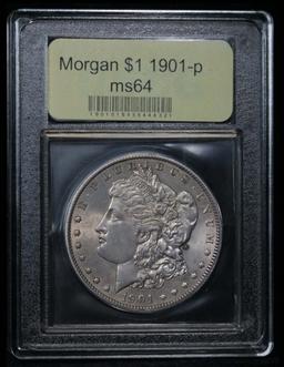 ***Auction Highlight*** 1901-p Morgan Dollar $1 Graded Choice Unc by USCG (fc)