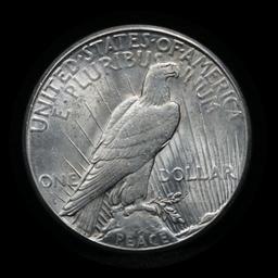 1922-s Peace Dollar $1 Grades Choice AU/BU Slider